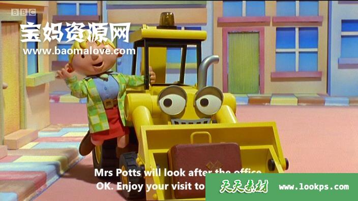 bobthebuilder巴布工程师英文版第二季全13集英语396pmp4