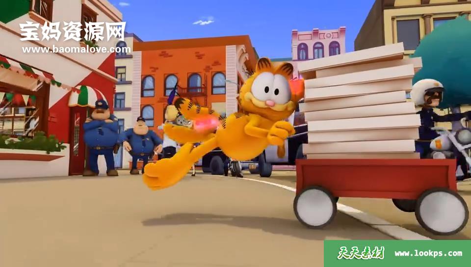 加菲猫的幸福生活thegarfieldshow中文版第三季全52集国语544pmp4