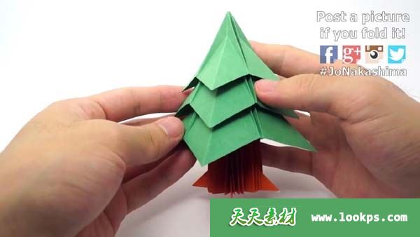 聖誕樹Origami Christmas Tree (Jo Nakashima)_20160724224923.JPG 聖誕樹Origami Christmas Tree (Jo Nakashima)_20160724224923.JPG