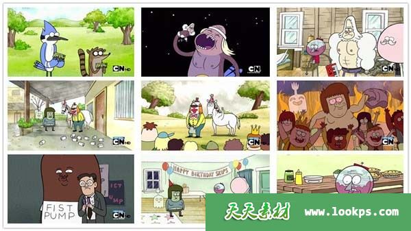 天兵公园又名日常工作regularshow英文原版动画第13季全79集下载mp4