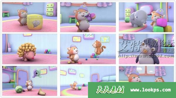 Looi的动物朋友们