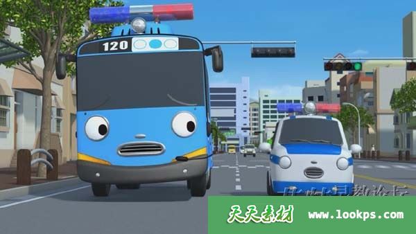 可爱小巴士泰路