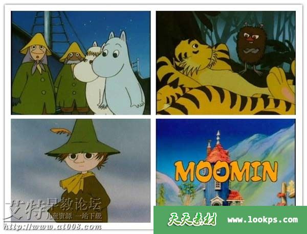 姆明一族moomin英文版动画片1