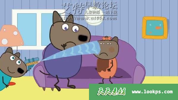 幼儿启蒙益智动画片《小狗一家》全28集下载