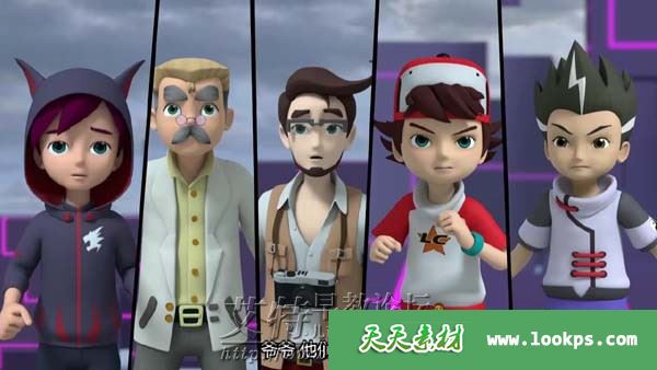 儿童科幻冒险动画片《跳跃战士》全26集下载