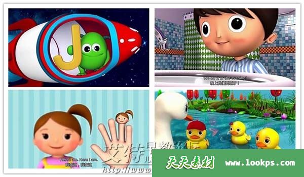 sss和lbb英语启蒙慢速儿歌视频下载