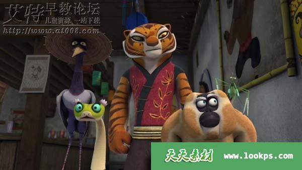 尼克儿童动画片《功夫熊猫：盖世传奇》第二三季全43集下载