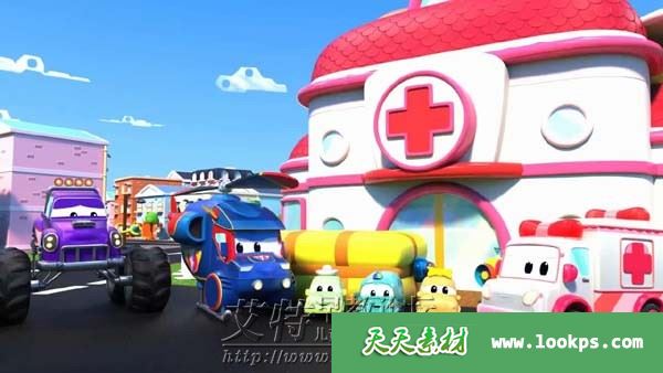 儿童冒险益智类动画片《超级汽车城之英雄卡车》全29集下载