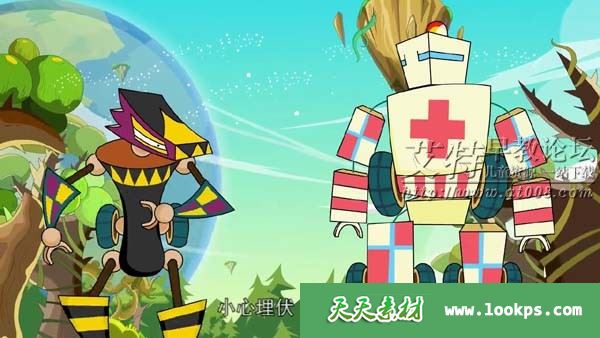 儿童冒险益智动画片《积木小战队》全50集下载