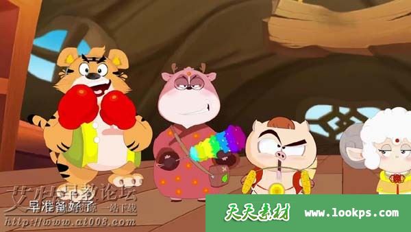 儿童搞笑民俗神话动画片《十二生肖之五福外传》全40集下载