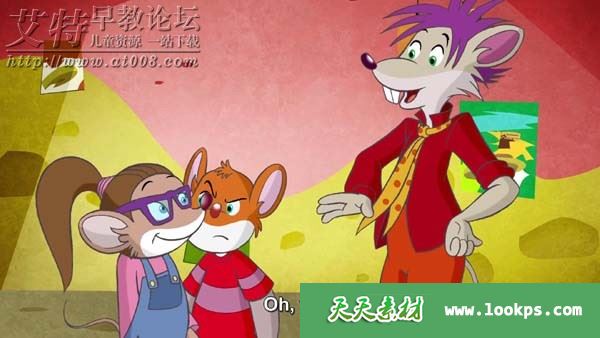 《老鼠记者 Geronimo Stilton》英语版第二季全26集下载 《老鼠记者 Geronimo Stilton》英语版第二季全26集下载