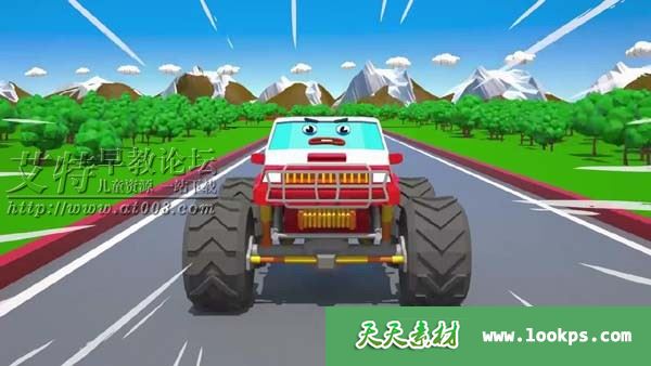 儿童成长益智动画片《汽车小镇 Car Town》全50集下载