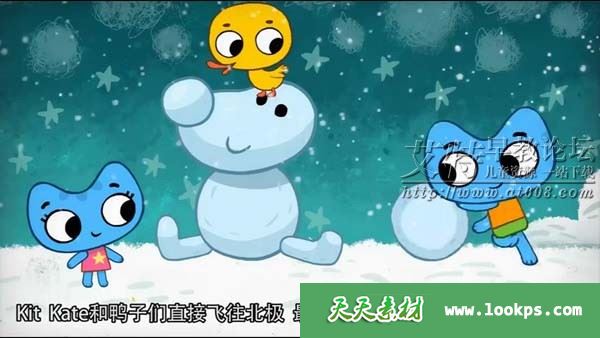 《趣猫猫的魔法之旅 Kit and Kate》英文版全32集下载