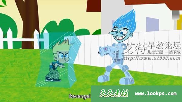 加拿大搞笑冒险动画片《实验小达人强尼 Jahnny Test》中英文版全130集下载