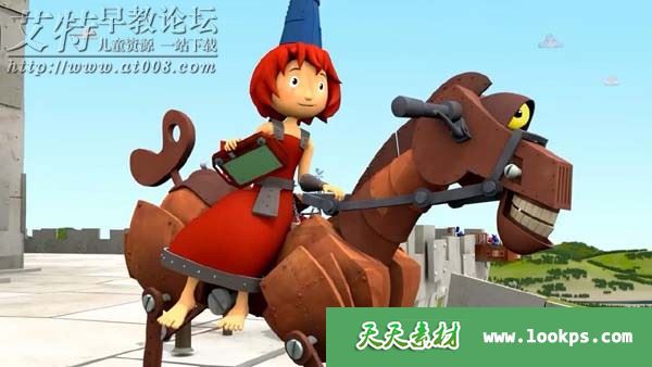 德国搞笑冒险动画片《铁锈骑士 Rusty Knight》全52集下载