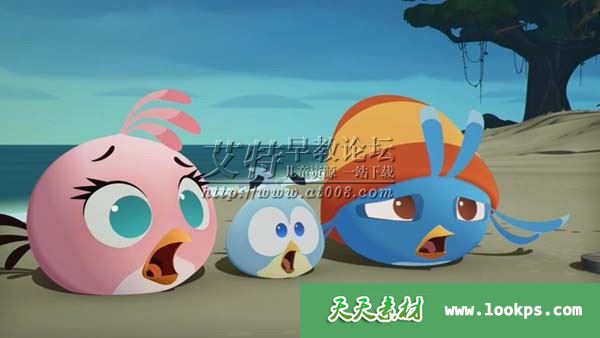 儿童搞笑冒险益智动画片《愤怒的小鸟之史黛拉》第一二季全26集下载